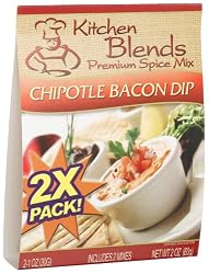Kitchen Blends Chipotle Bacon Dip Mix, 2-Count Packages (Pack of 3)