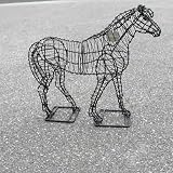 Eigenschaften tropical-world  / Garten-Figur Pferd Drahtgestell schwarz 43cm hoch