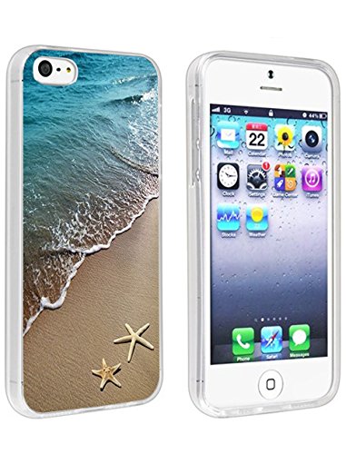 Protective iPhone SE/5/5S Case Cheap Beautiful Beach Scene