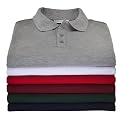Young Mens' Uniform Long-Sleeve Pique Polo