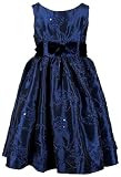 Sweet Heart Rose Girls 7-16 Embroidered And Sequin Taffeta Dress