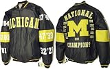 Michigan Wolverines 2007 Championship Leather Jacket