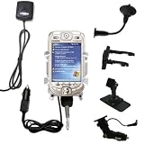 Car / Auto Multi Adapter Mount Holder GPS Navigation Kit for the Cingular SX66 PPC with built in charger - Gomadic Brand