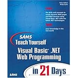 sams teach yourself visual basic net web programming in 21 days