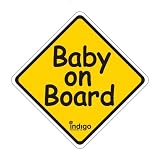 Baby on Board Car Sign made in thick EVA foam