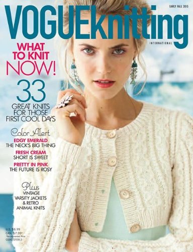 vogue knitting early fall 2013