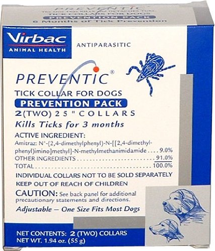 Preventic Tick Collar for Dogs 2 Collars