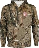 Oklahoma Sooners Realtree Outfitters Camouflage Full Zip Hooded Sweatshirt