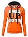 J.TOMSON Women's Basic Graphic Words Printed Pullover Long Sleeve Hoodie