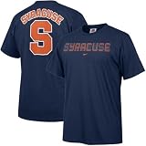 Nike Syracuse Orange Navy Blue College Big T-shirt