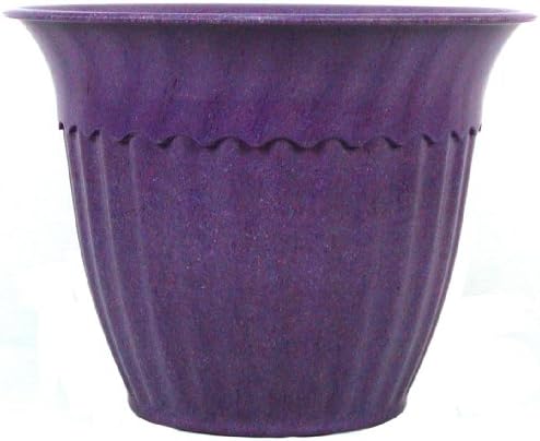 Rosso's International P1-15 6.7-Inch by 9.7-Inch Eggplant Decorative Biodegradable Bamboo