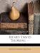 Henry David Thoreau. --