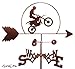 Hand Made DIRT BIKE MOTORCYCLE GARDEN Stake Weathervane ~NEW~