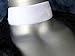 Wide Plain White Velvet Ribbon Choker Necklace - Size Small