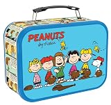 Vandor Large Tin Tote, Peanuts