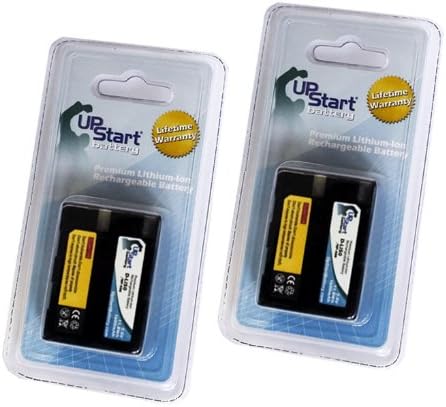 2 Pack - Replacement for Konica Minolta Maxxum 5D Battery - Compatible with Konica Minolta NP-400 Digital Camera Battery (1600mAh 7.4V Lithium-Ion)