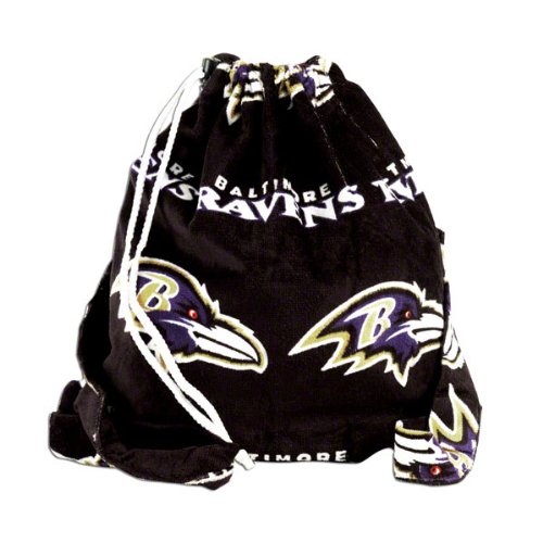 Baltimore Ravens Beach Towel Backpack