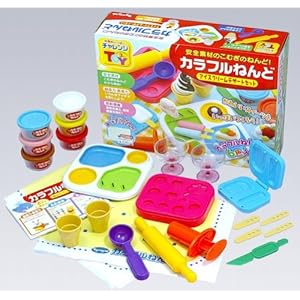 【クリックで詳細表示】Amazon.co.jp ｜ カラフルねんど アイスクリームデザートセット No.753 ｜ おもちゃ 通販