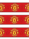 Manchester United FC Wallpaper Border - Red