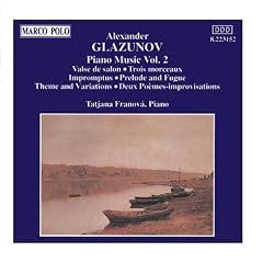 GLAZUNOV: Piano Music, Vol.  2