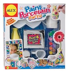 ALEX TOYS PAINT PORCELAIN PARTY, GIFT PAINTING KIT