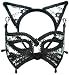Black Lace Cat Masquerade Masked Ball Eye Mask