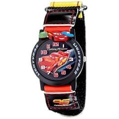 Disney Cars Jugend-Uhr Armbanduhr mit Klettverschlu� 13x2x28 cm - 24446