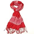 Women's Scarf-Crinkled gorgeous scarf for women-Pashminas-Available in Pink, Red and Lime Colours-Shawl and wrap for women