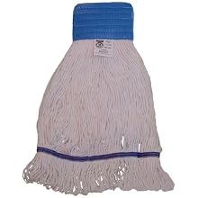Zephyr 4-Ply White Yarn  Rayon Loop Mop Head (Pack of 12)
