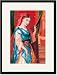 Black Framed/Matted Print 17x23, Lydia of the Apostolic Church