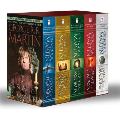 [ George R. R. Martin's a Game of Thrones 5-Book Boxed Set (Song of Ice and Fire Series) a Game of Thrones, a Clash of Kings, a Storm of Swords, a Feast Martin, George R. R. ( Author ) ] { Paperback } 2013