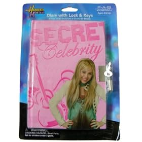 Disney Hannah Montana Diary W Lock and Keys by