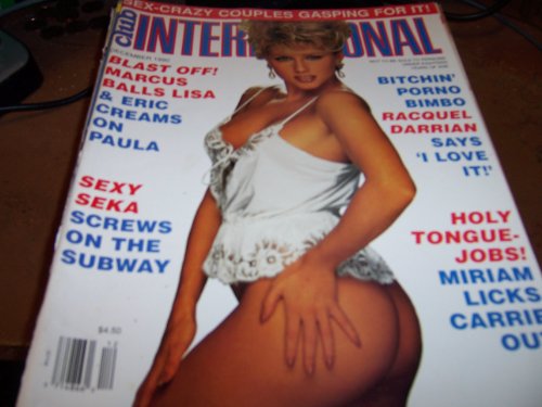 Club International Dec 1990 Bitchin Porno Bimbo Racquel Darrian
