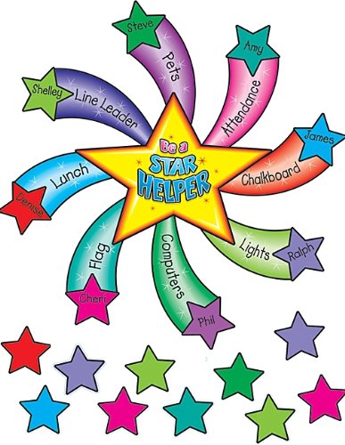 Teacher Created Resources Star Helper Bulletin Board Display Set (1785)