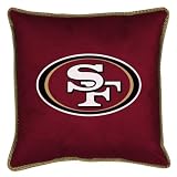San Francisco 49ers Throw Bed Pillow 17 x 17