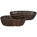 Abaca Baskets Set of 2