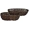 Abaca Baskets Set of 2