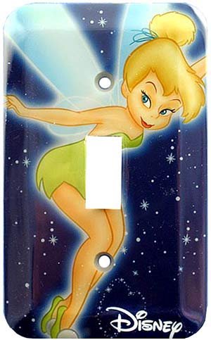 Disney Tinker Bell Light Switch Cover (Toggle)