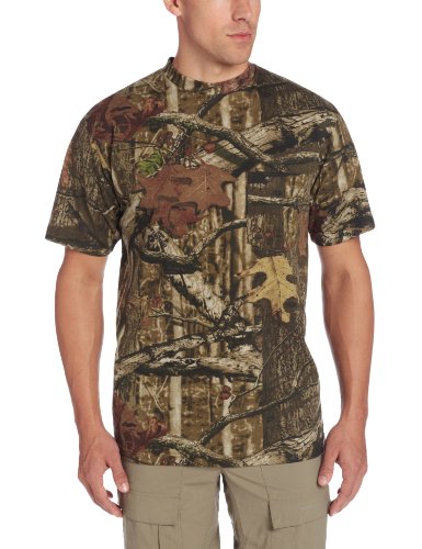Yukon Gear Men's Short Sleeve T-shirt (Mossy Oak Infinity, Large)