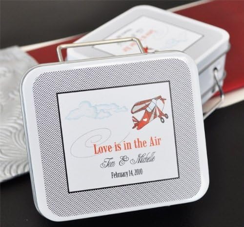 Love is in the Air Suitcase Tins - Total 24 items