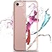 iPhone 7 Case, LK [Air Hybrid] Ultra Slim Shockproof [Crystal Clear] Back Protective Case + TPU Bumper Cover for Apple iPhone 7 (Rose Clear)