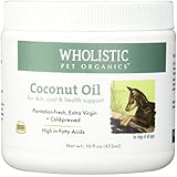 Wholistic Pet Organics Coconut Oil Supplement, 16 fl oz