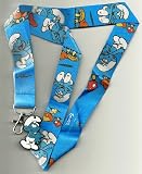The Smurfs Comic Television Franchise Jokey Velcro Lanyard - Blue