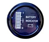 36 Volt Battery Gauge, Status Indicator - Golf Cart- BDI Rnd