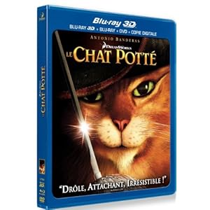Le Chat Potté [Combo Blu-ray 3D + Blu-ray + DVD + Copie digitale]