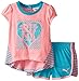 PUMA Baby Girls' High Low Stripe Set