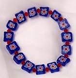 512mJYVN3mL. SL160  Swarovski Crystal and Rutilated Quartz Bracelet