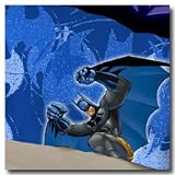 Batman Shades of Blue Twin Bedskirt