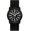 Timex 18581 Unisex Analog Camper Watch with Round Black Metal Case and Black Nylon Strap