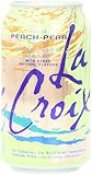 La Croix Sparkling Water, Peach Pear, 12 Count (Pack of 2)